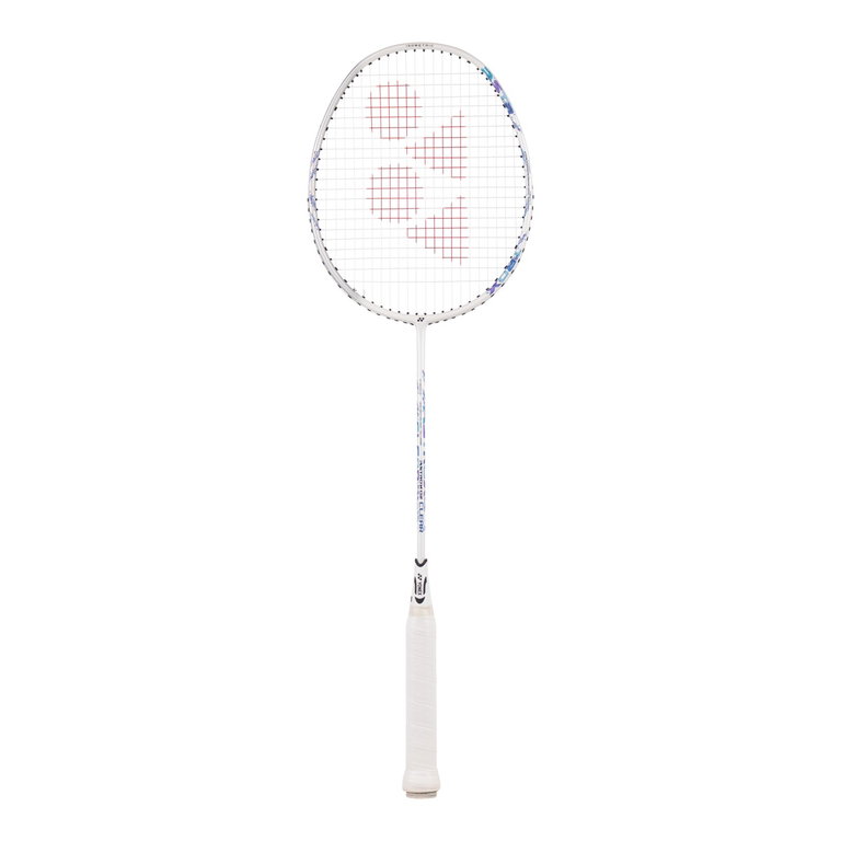 Yonex Badmintonschläger Astrox 02 Clear (kopflastig, sehr flexibel) weiss - besaitet -